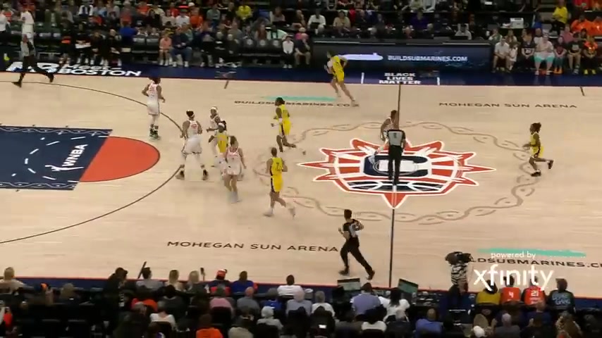 08月21日 WNBA 康涅狄格太阳vs洛杉矶火花 视频录像集锦 精彩战报